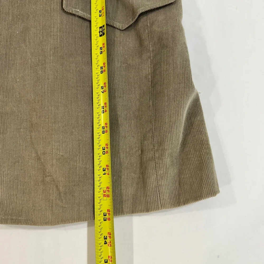 Brad Whitney Mens Corduroy Western Blazer Sport Coat 48XL Tan Elbow Patches